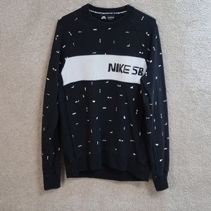 Nike SB Black and White Men's Sweater